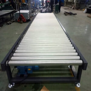 Motorized Chain Drived Roller Conveyor_P1