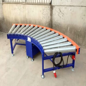 Motorized Curved Roller Conveyor_P1