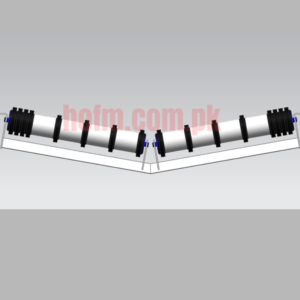 Rubber Disc V-Return Idlers for Conveyor Systems