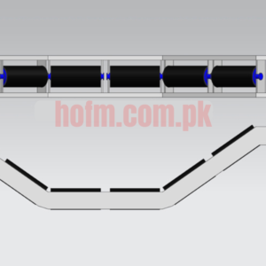 Steel Garland Rollers (6-Roll Sets) for Heavy-Duty Conveyors
